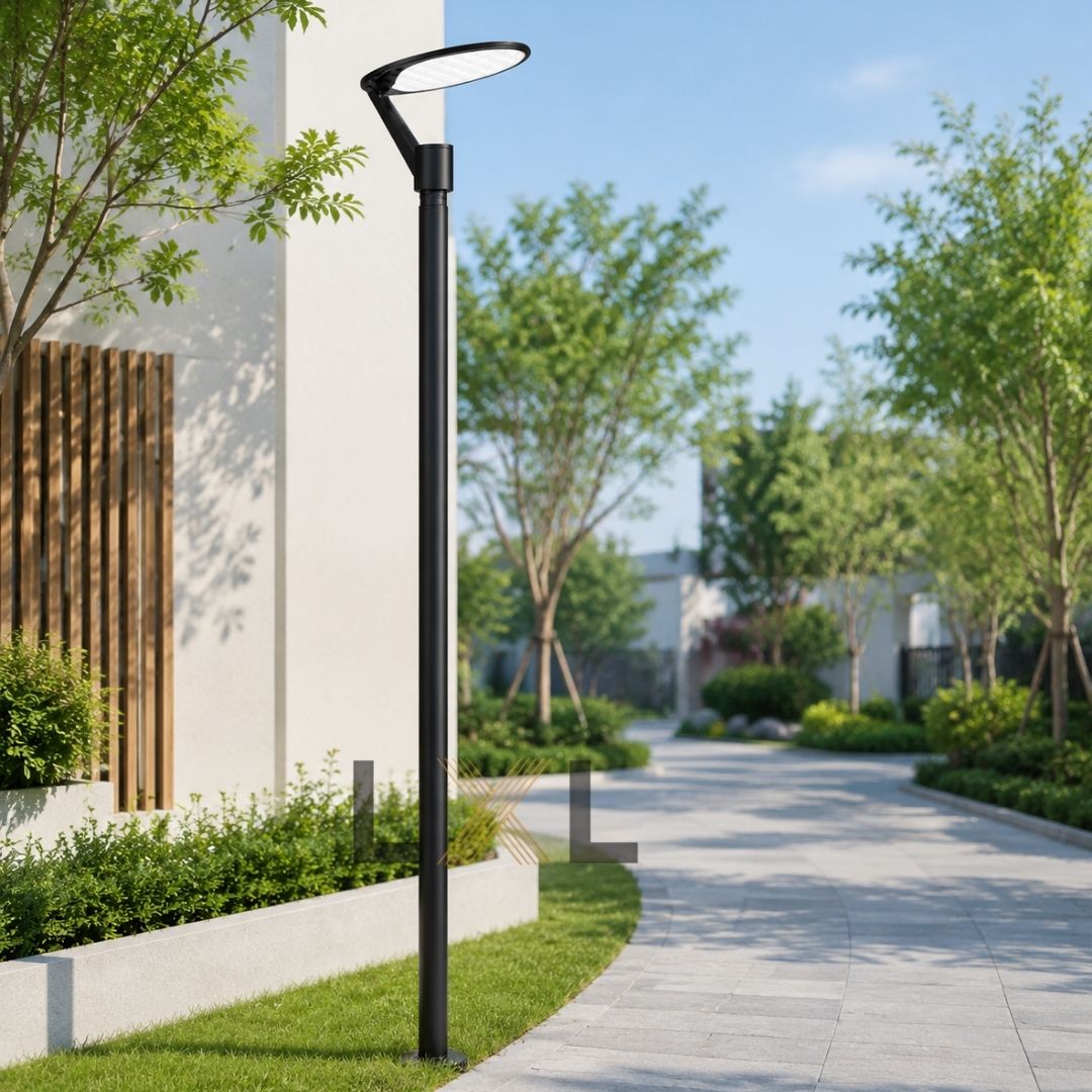 Đèn Cột Cảnh Quan LXL Lingting Đầu Lá Nghiêng  LXL11