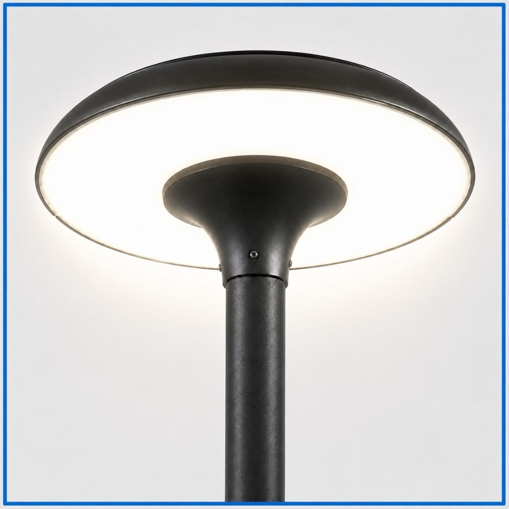 Đèn Cột Cảnh Quan Đĩa Nấm Dẹt LXL-SV010