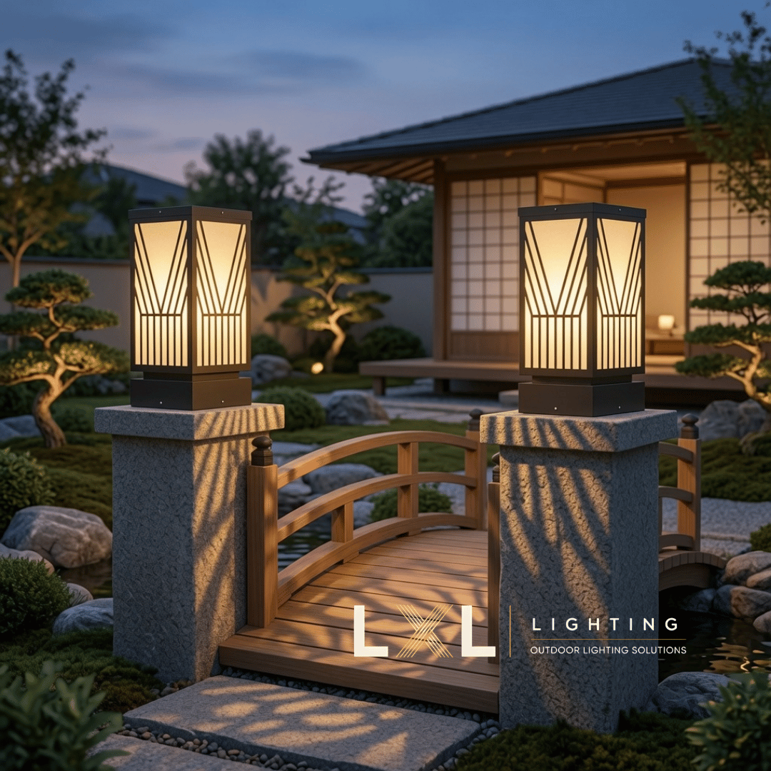 Đèn trụ cổng ngoài trời LL-CNC004 | LXL Lighting