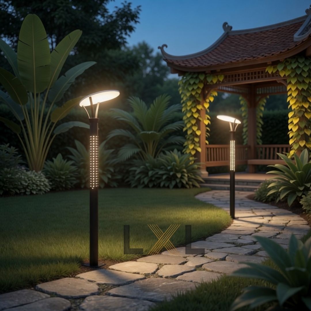 Đèn Trụ Cảnh Quan LXL Lingting — Hai Tầng Ánh Sáng  LXL15
