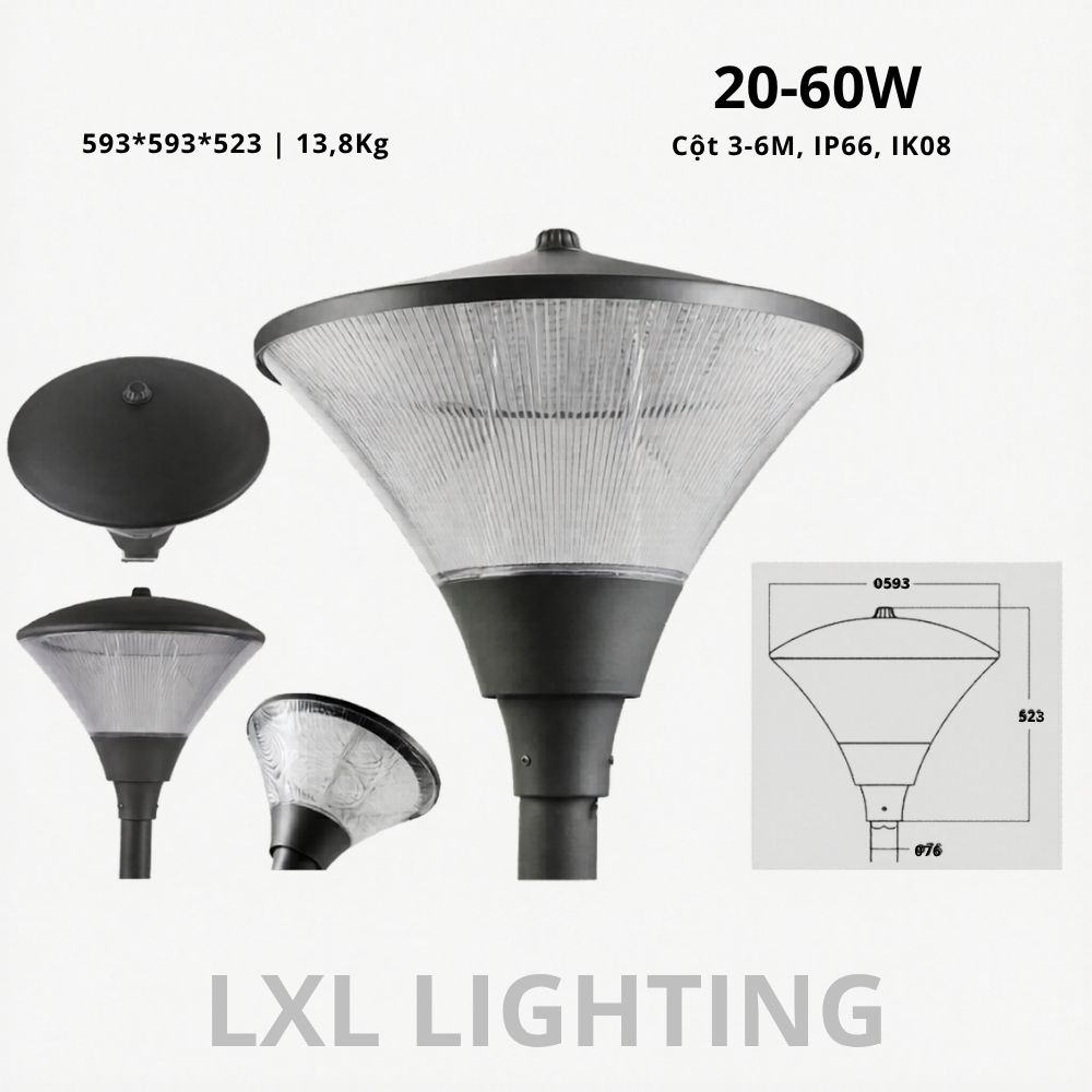Đèn Cột Cảnh Quan LXL-SV020