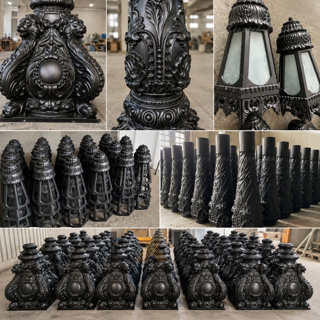 Cột Đèn Cảnh Quan 5 Đầu LXL Palazzo