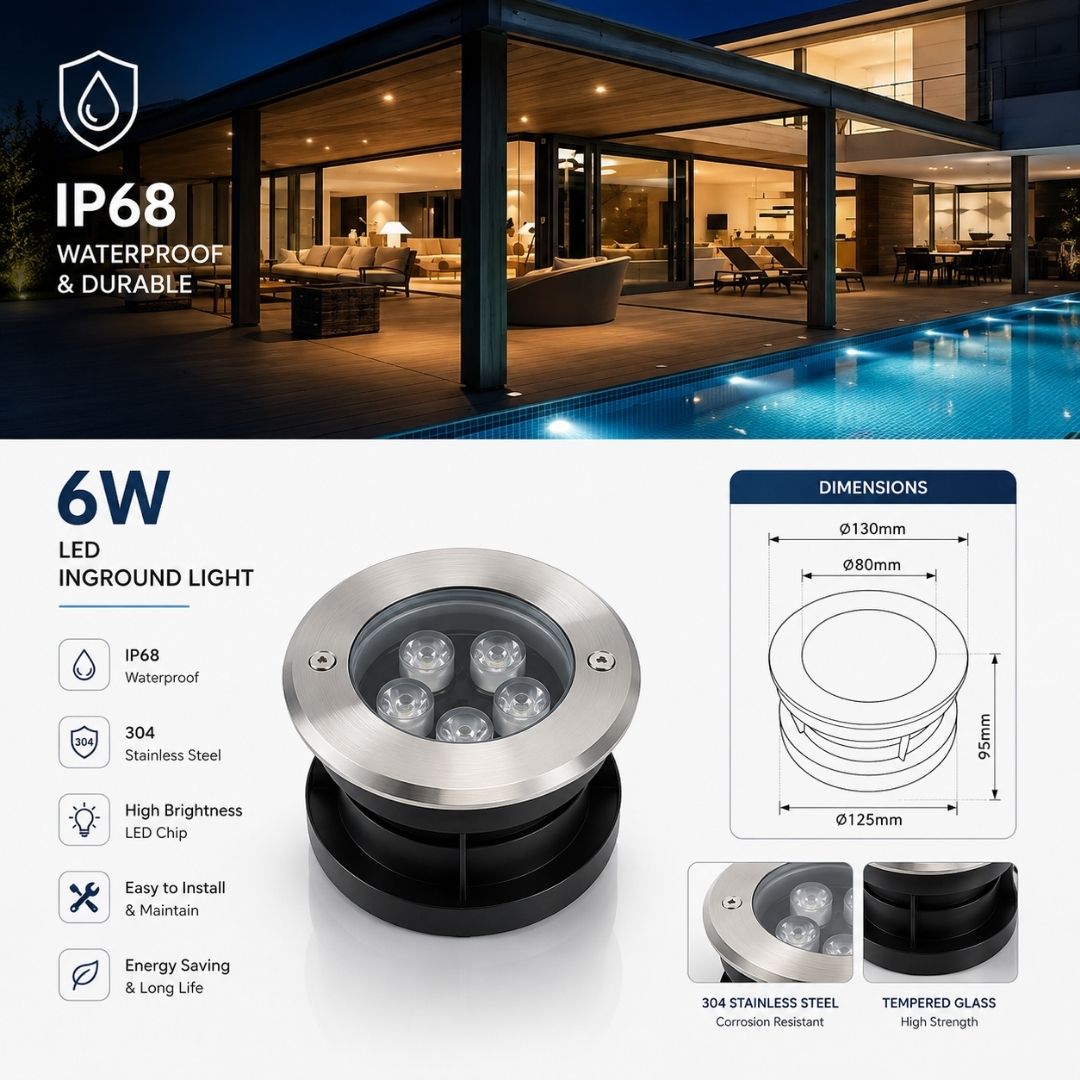 Đèn led âm nước LXL-UW01-6W