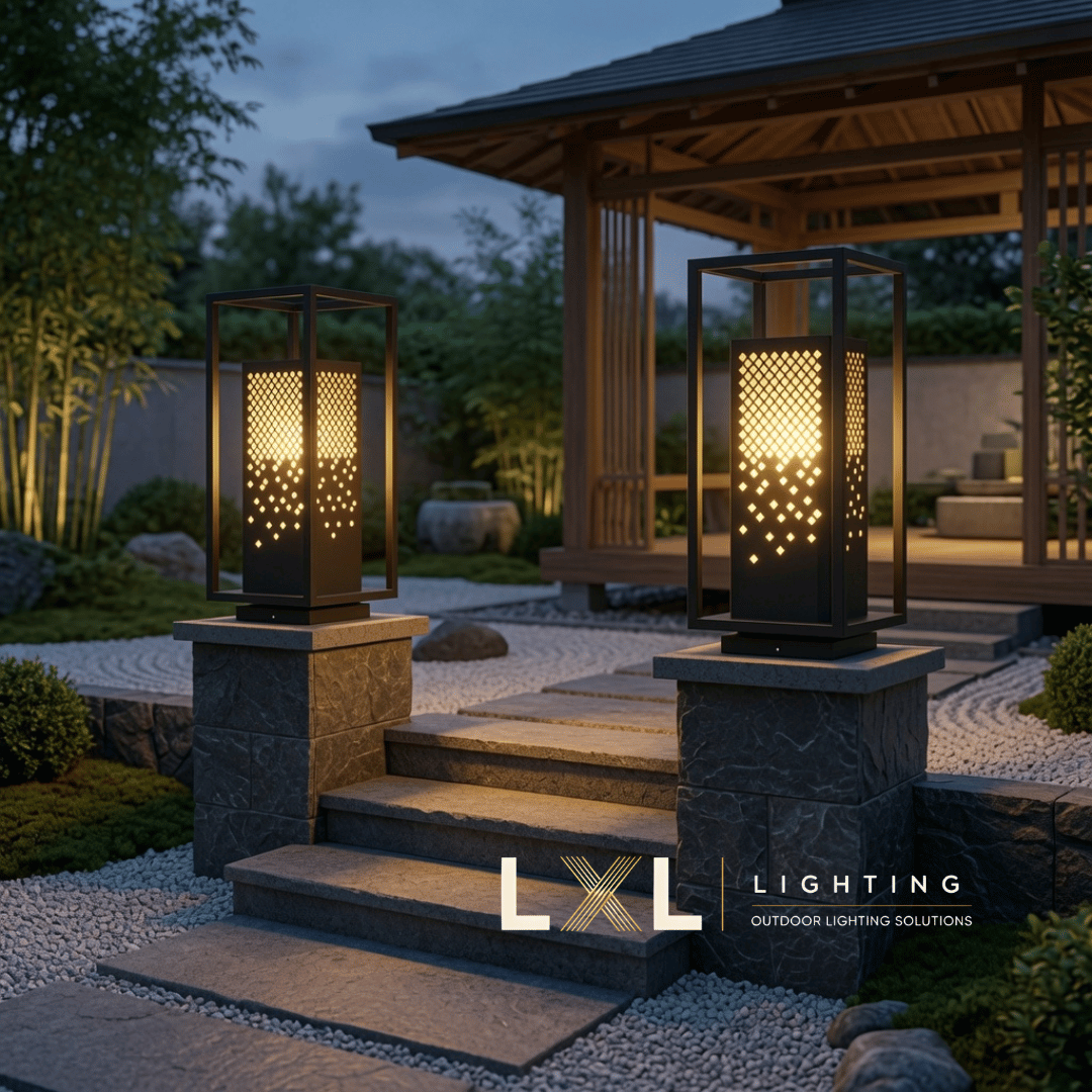 Đèn trụ cổng ngoài trời LL-CNC005 | LXL Lighting