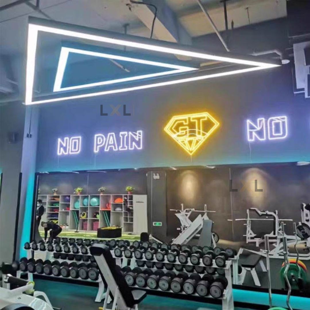 Đèn Thả Hình Tam Giác Nhôm Profile
