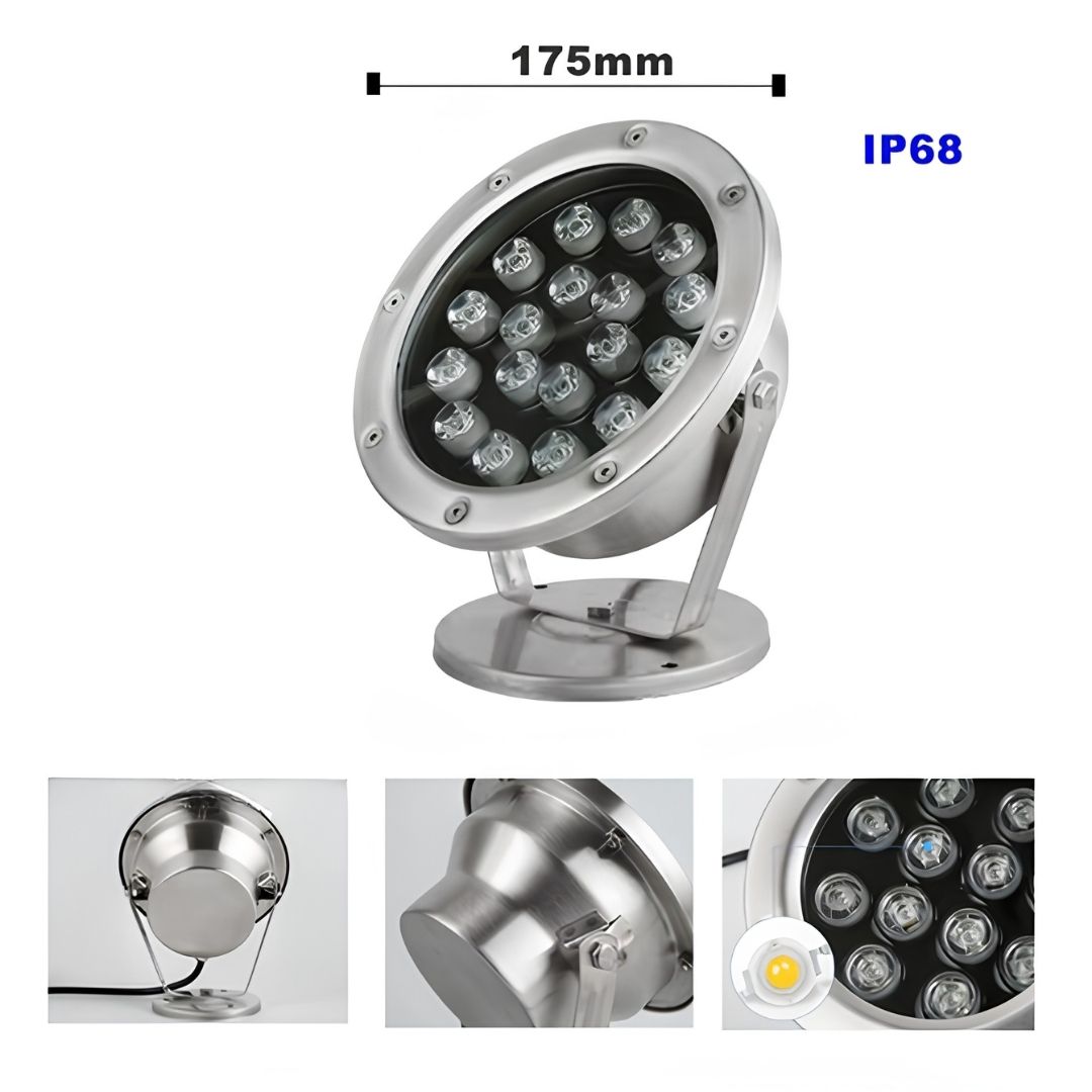 Đèn led âm nước LXL-UG821-18W