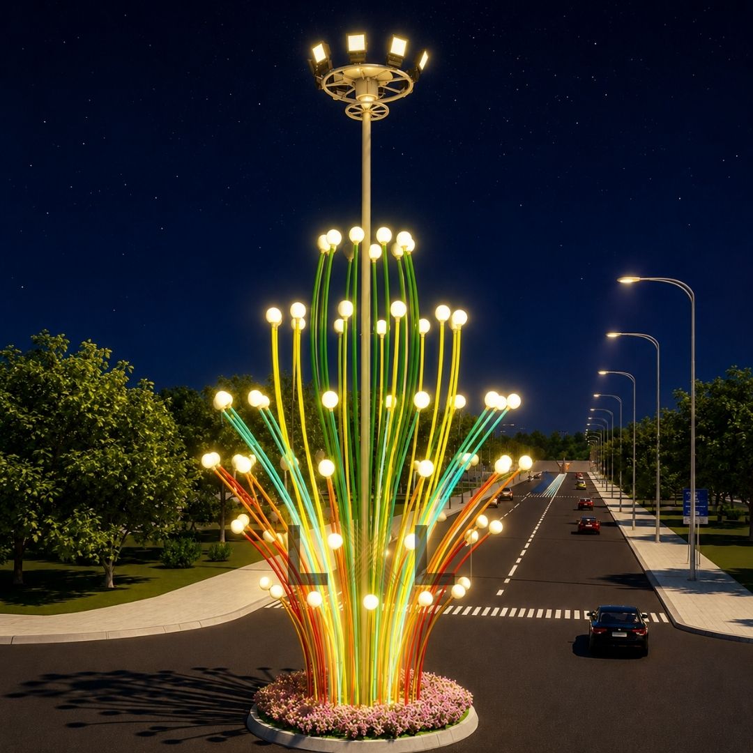Đèn Trang Trí Cảnh Quan LXL Fountain Bloom