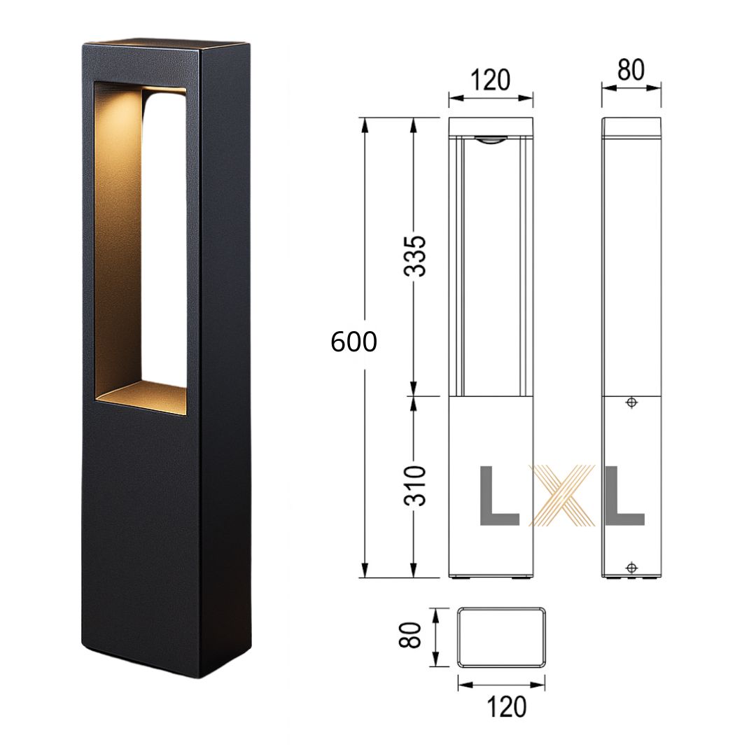 Đèn Bollard Sân Vườn LL02