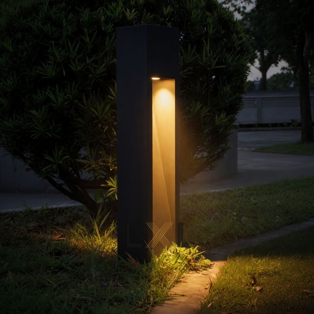 Đèn Bollard Hộp Vuông LL08