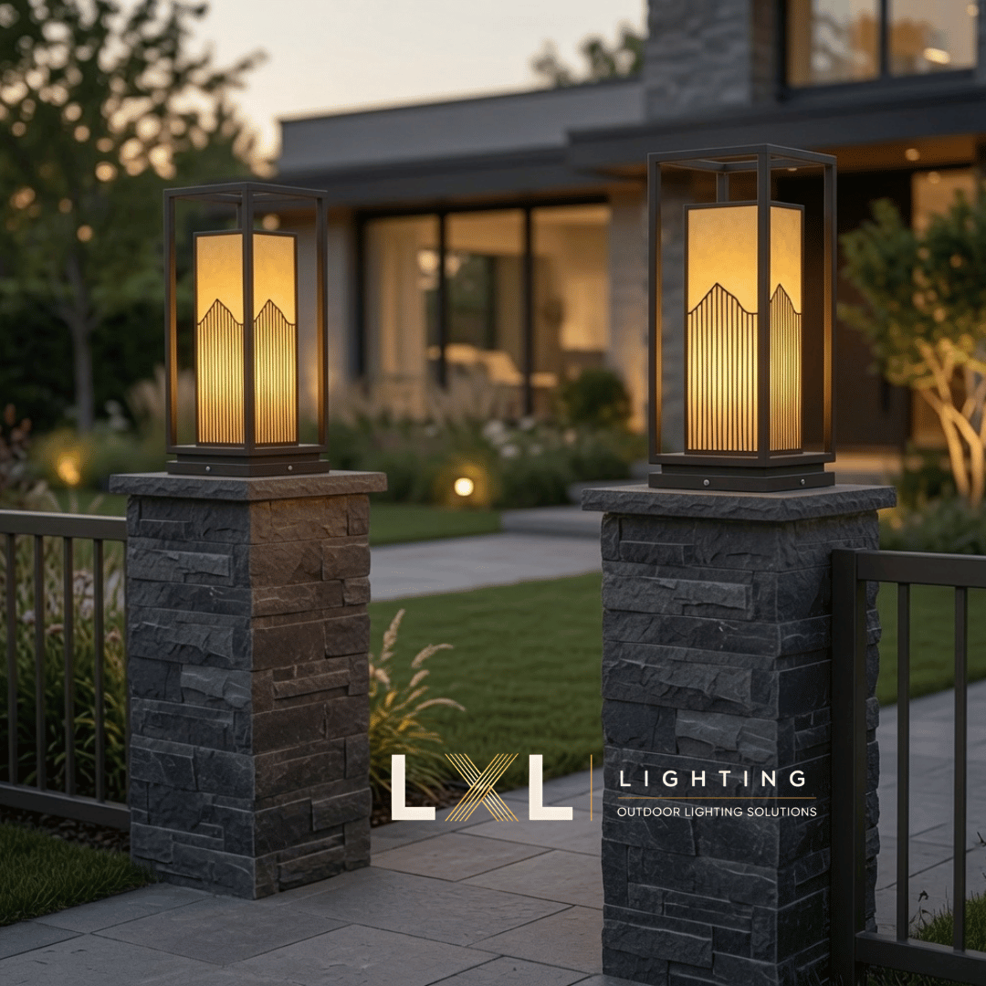 Đèn trụ cổng ngoài trời LL-CNC007 | LXL Lighting