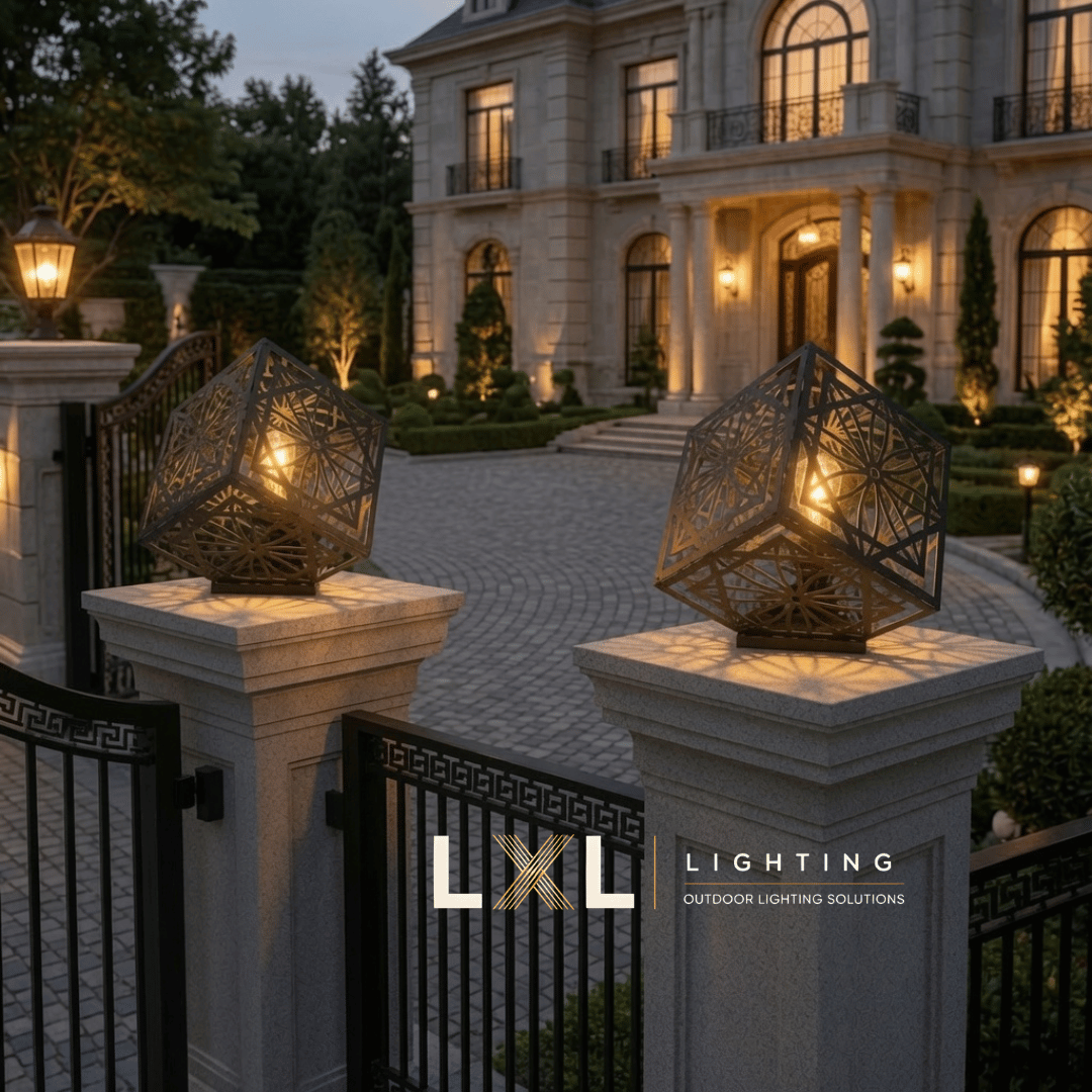 Đèn trụ cổng ngoài trời LL-CNC001 | LXL Lighting