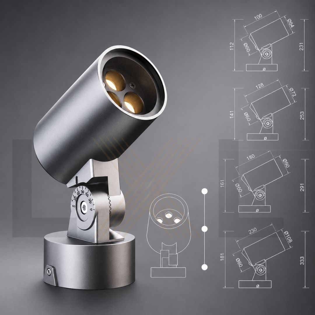 Đèn LED GARDEN SPOT LIGHT LXL-0150D150-50W