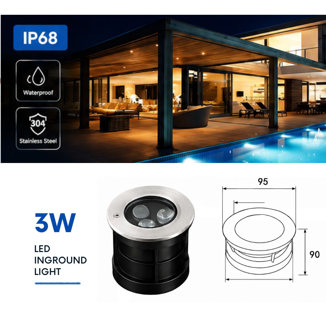 Đèn led âm nước LXL-UW01-3W