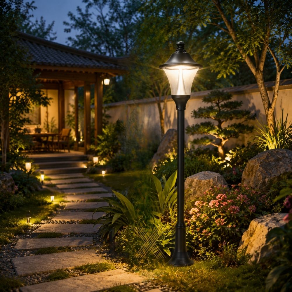 Đèn Cột sân vườn Cổ Điển LXL-SV009
