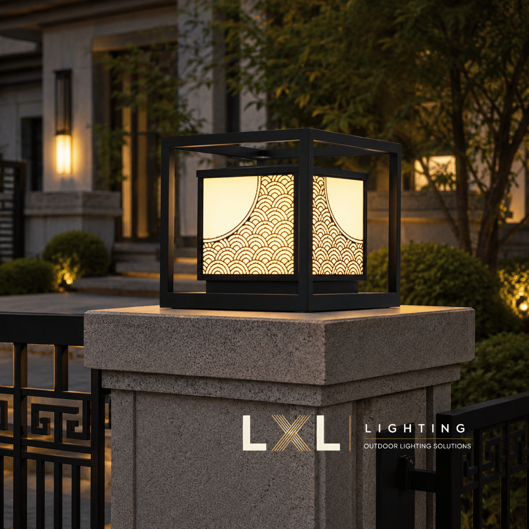 Đèn trụ cổng ngoài trời LL-CNC009 | LXL Lighting