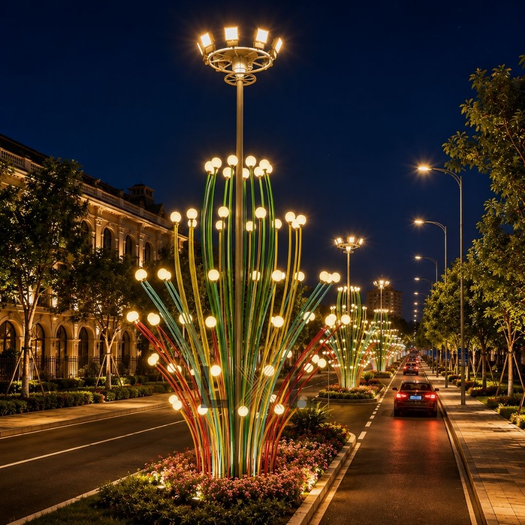 Đèn Trang Trí Cảnh Quan LXL Fountain Bloom