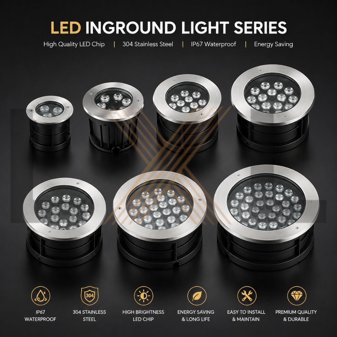 Đèn led âm nước LXL-UW01-9W
