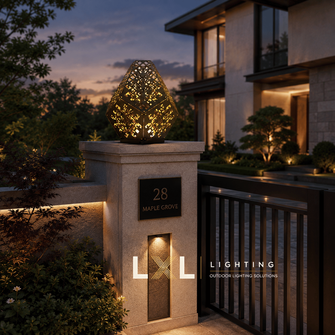 Đèn trụ cổng ngoài trời LL-CNC003 | LXL Lighting