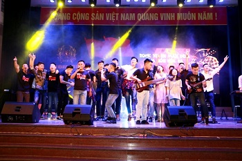Đặc sắc đêm nhạc Guitar show chào tân sinh viên Học viện An ninh nhân dân