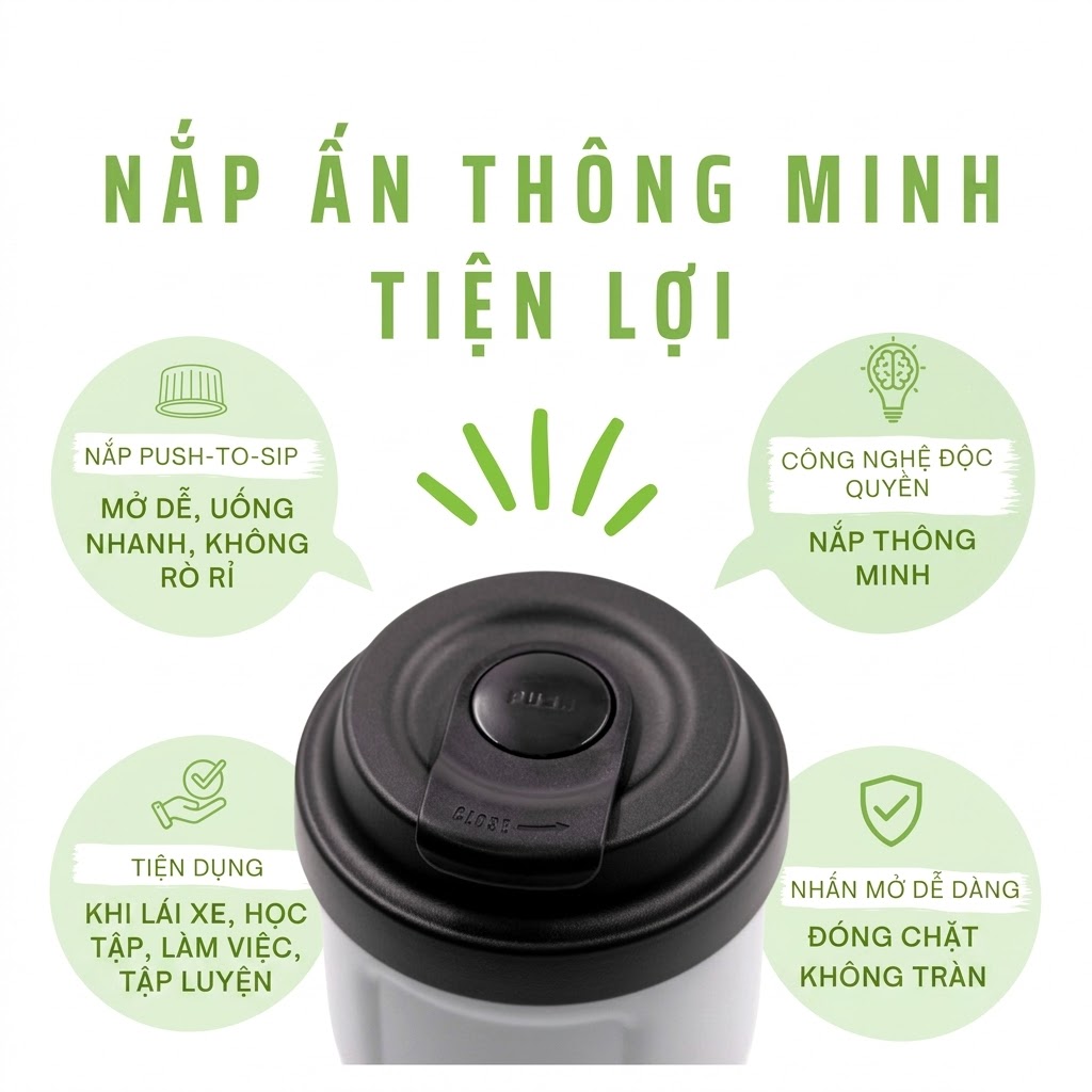 CỐC GIỮ NHIỆT PØSH CAFÉ
