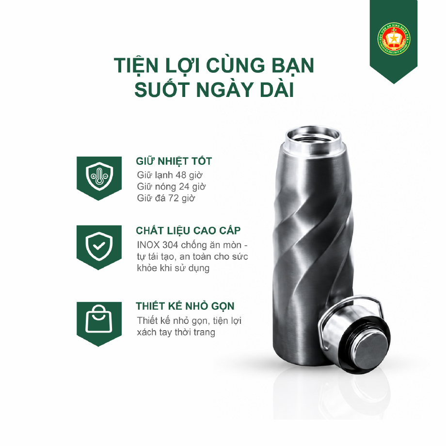 BÌNH GIỮ NHIỆT VORTEX VITA ECO