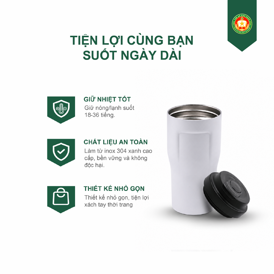 CỐC GIỮ NHIỆT PØSH CAFÉ