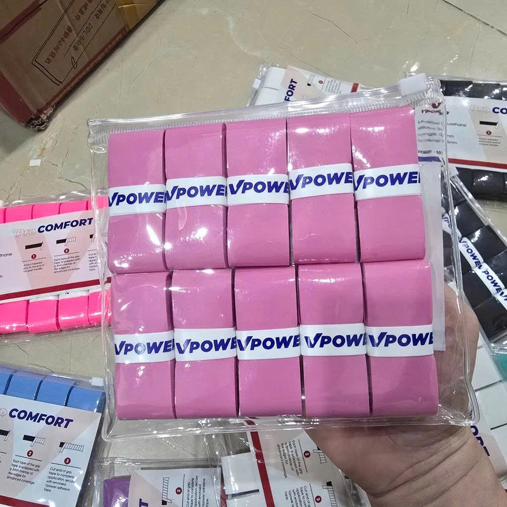 Quấn Cán Vợt Vpower Pro Comfort VPR-G01-Pink - Màu Hồng