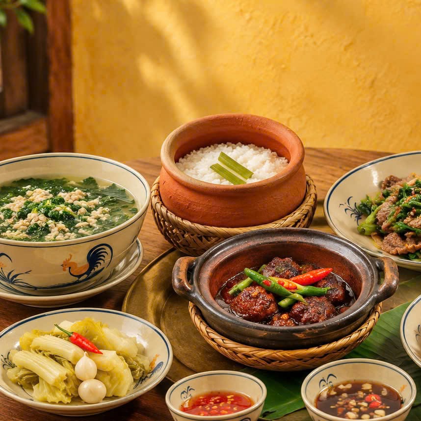 MÂM CƠM QUÊ – TRỌN VẸN VỊ NHÀ, ĐONG ĐẦY YÊU THƯƠNG
