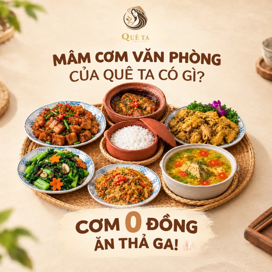 ĂN CƠM QUÊ TA – CƠM 0 ĐỒNG, THƯỞNG THỨC BỮA CƠM NHÀ ĐẬM VỊ VIỆT