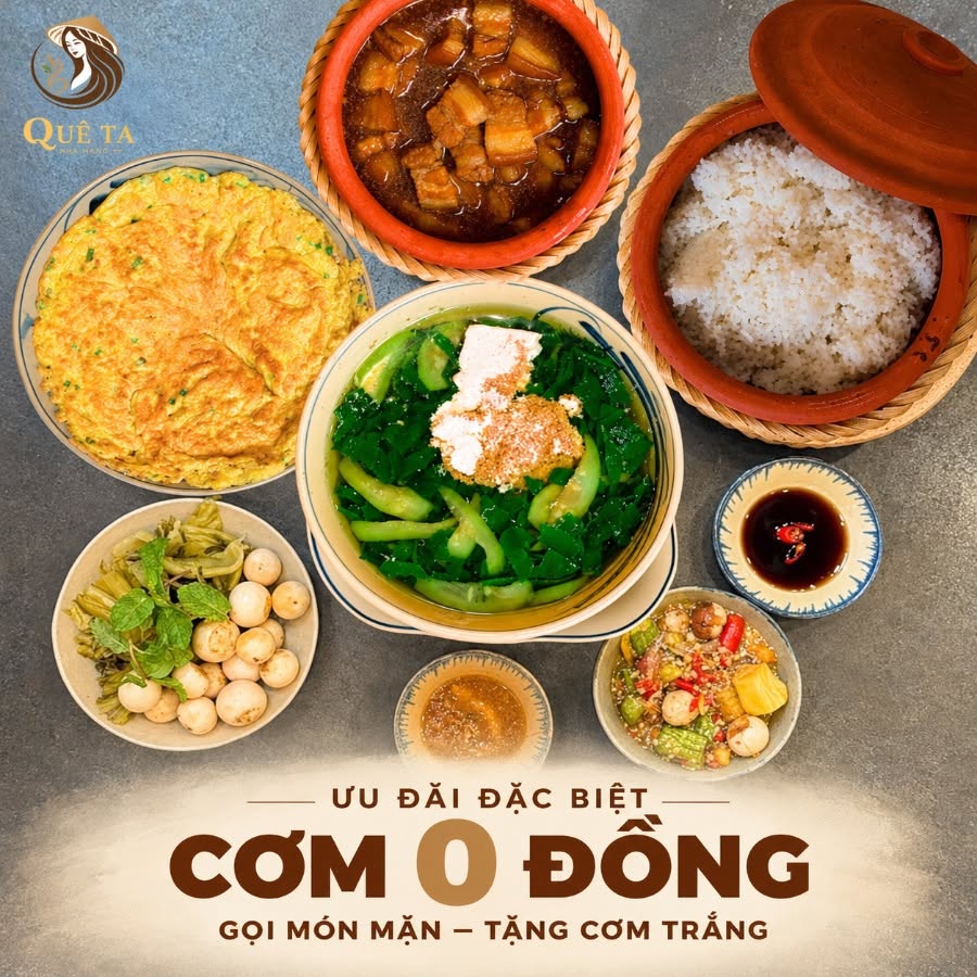 BỮA CƠM NHÀ QUÊ TA – GÓI TRỌN VỊ QUÊ, ẤM LÒNG NGƯỜI THƯƠNG