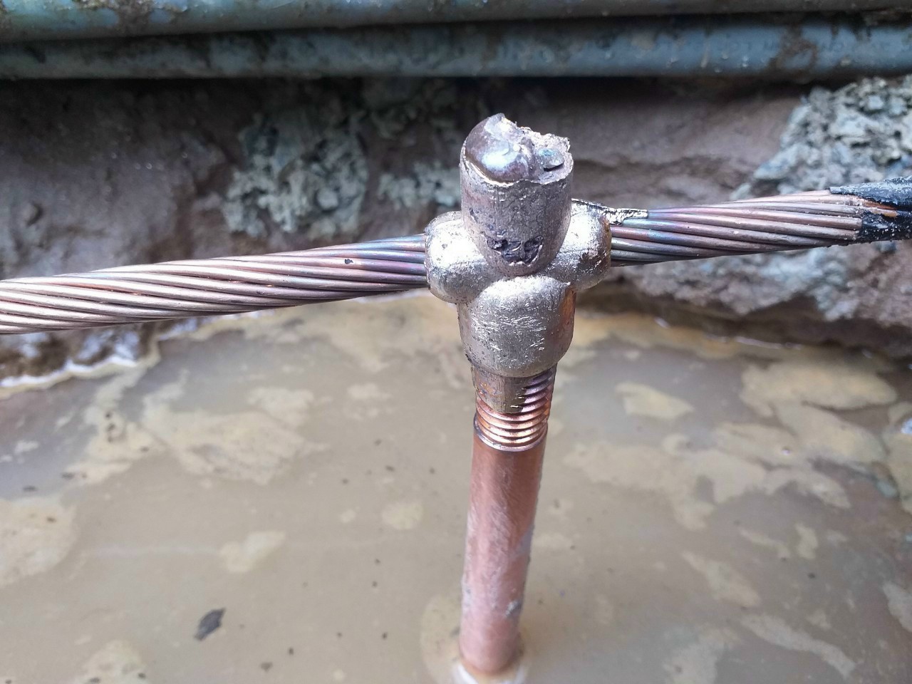 Cáp đồng tiếp địa M70