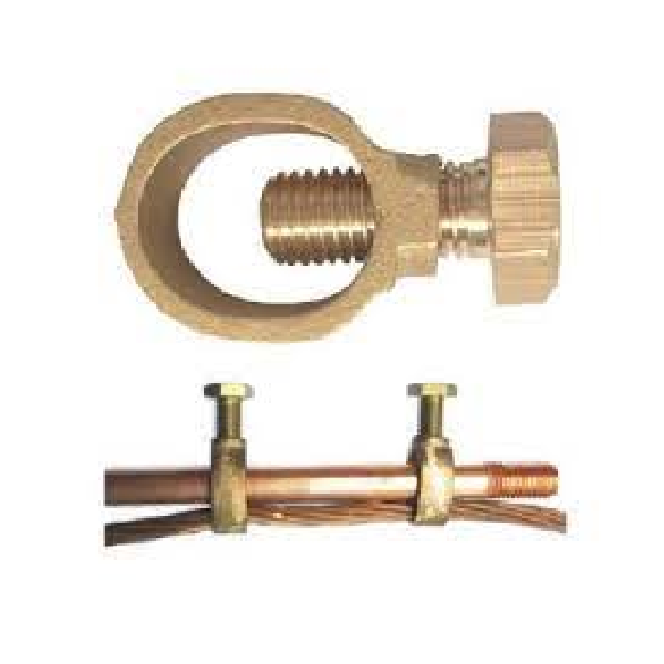 Kẹp cọc tiếp địa bằng đồng