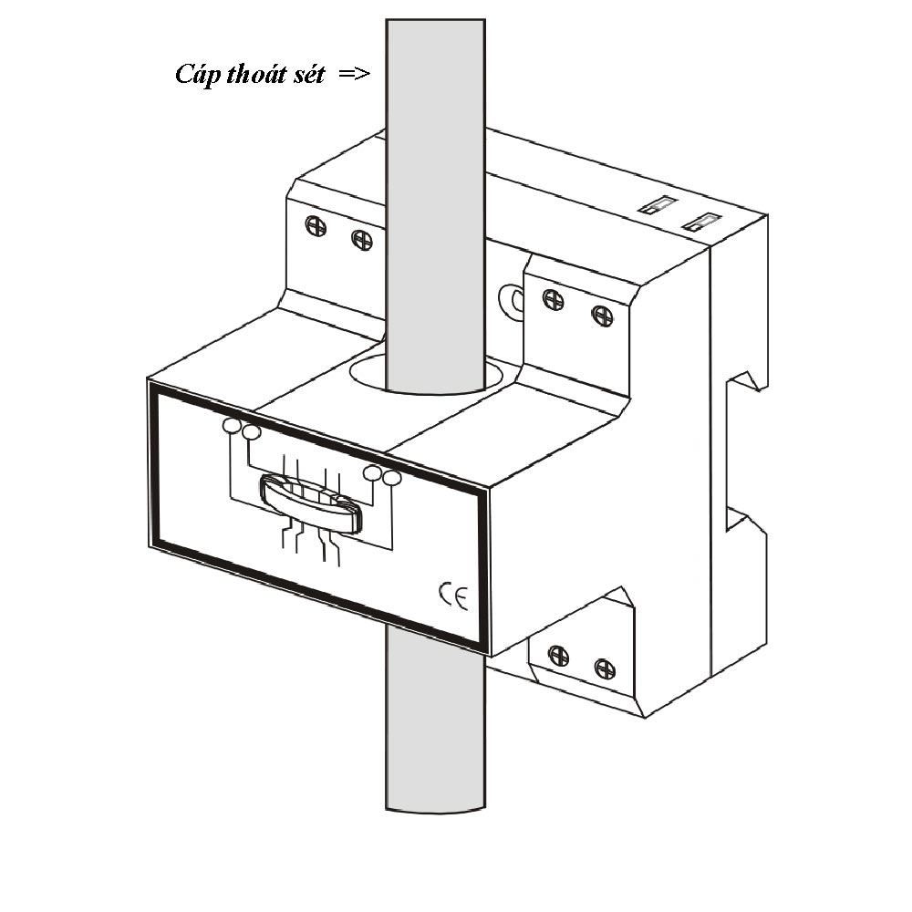 Bộ đếm sét CDI 250