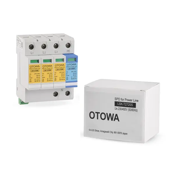 Aptomat chống sét lan truyền 3 fa  OTOWA LSK-T2720S