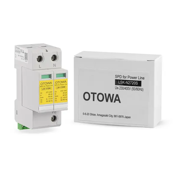 Aptomat chống sét lan truyền 1 fa  OTOWA LS-N2720S