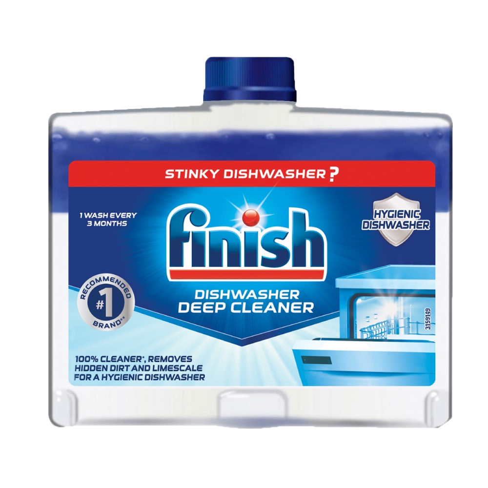 Dung dịch vệ sinh máy rửa bát Finish không mùi 250ml Đức
