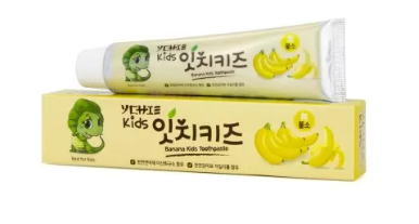 Kem đánh răng trẻ em Ychie hương Chuối 75g Hàn