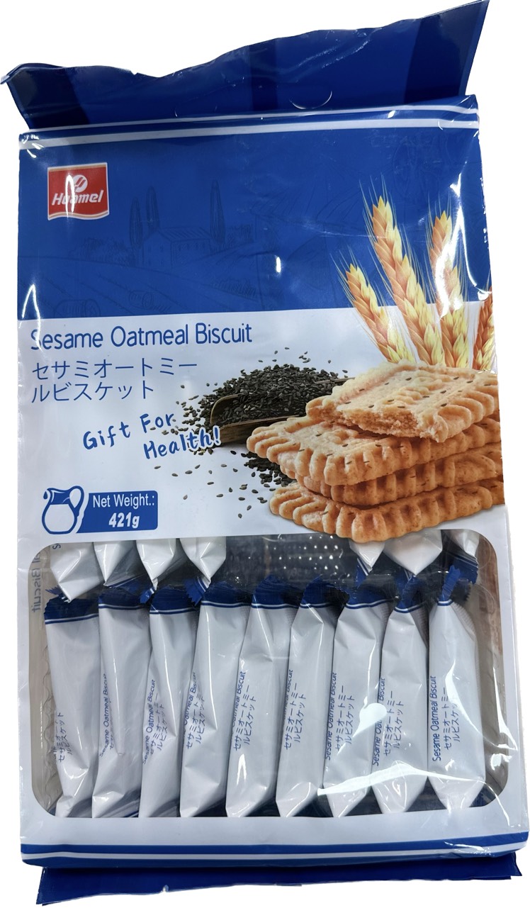 Bánh yến mạch vị mè Huamel 421g