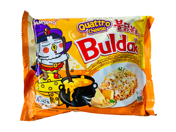 Mì gà cay phô mai Quattro Samyang Hàn Quốc 145g
