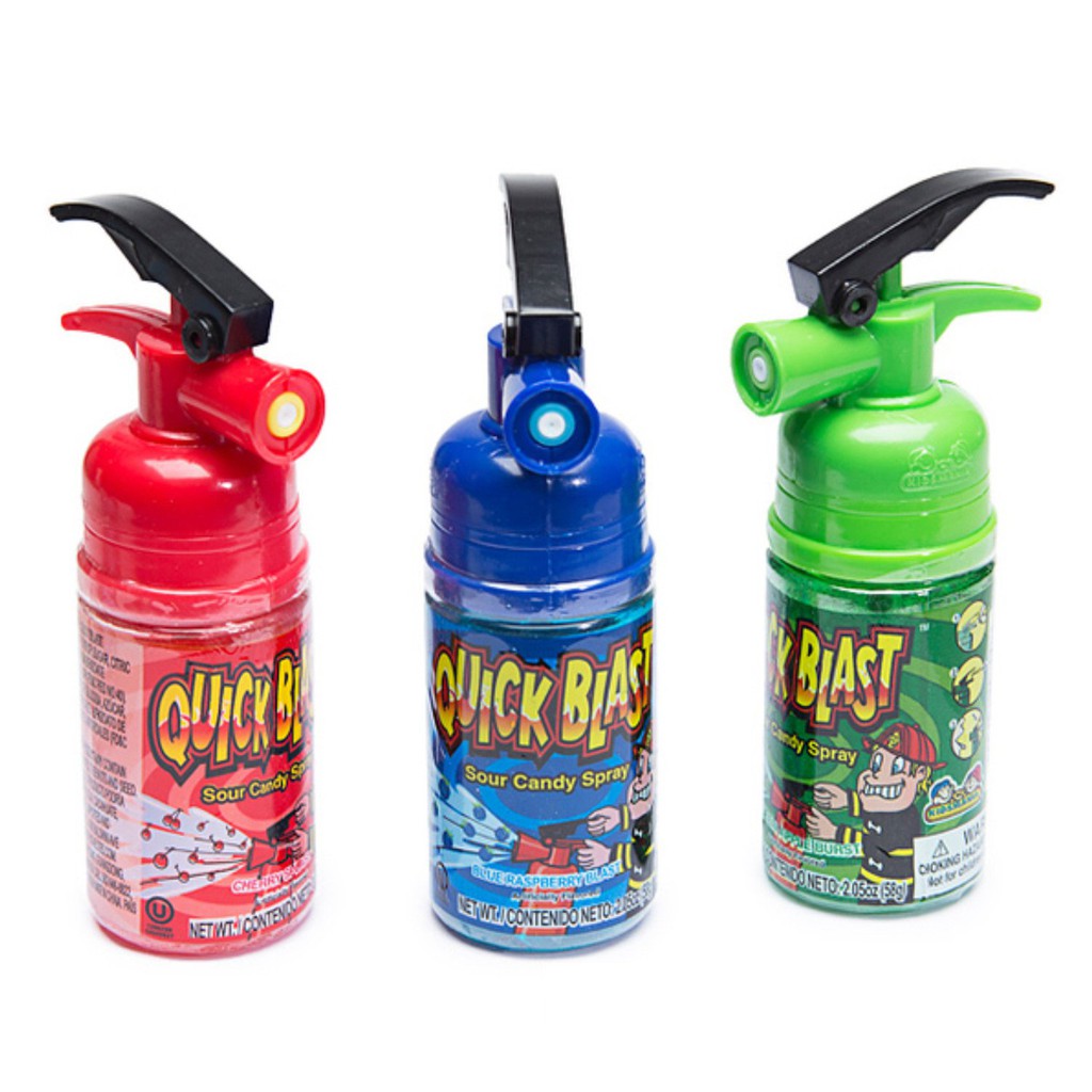 Kẹo bình xịt cứu hỏa Quick Blast Mỹ