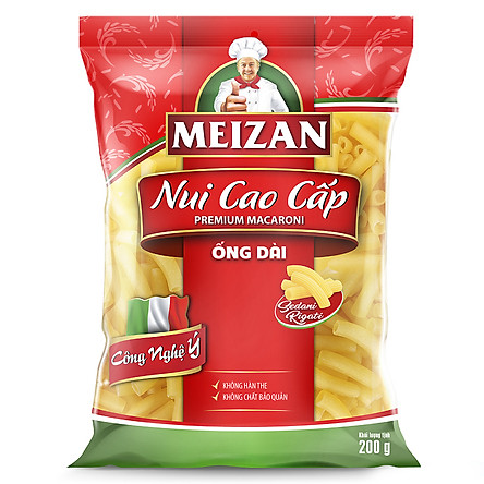 Nui ống cao cấp Meizan 200g