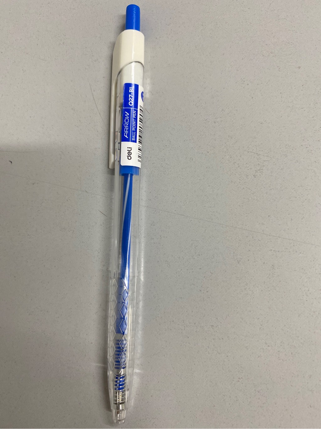 Bút bi Deli 0.5mm màu xanh - CQ27BL