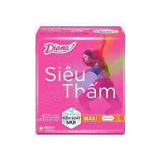 Băng vệ sinh Diana Siêu thấm dày không cánh 8M