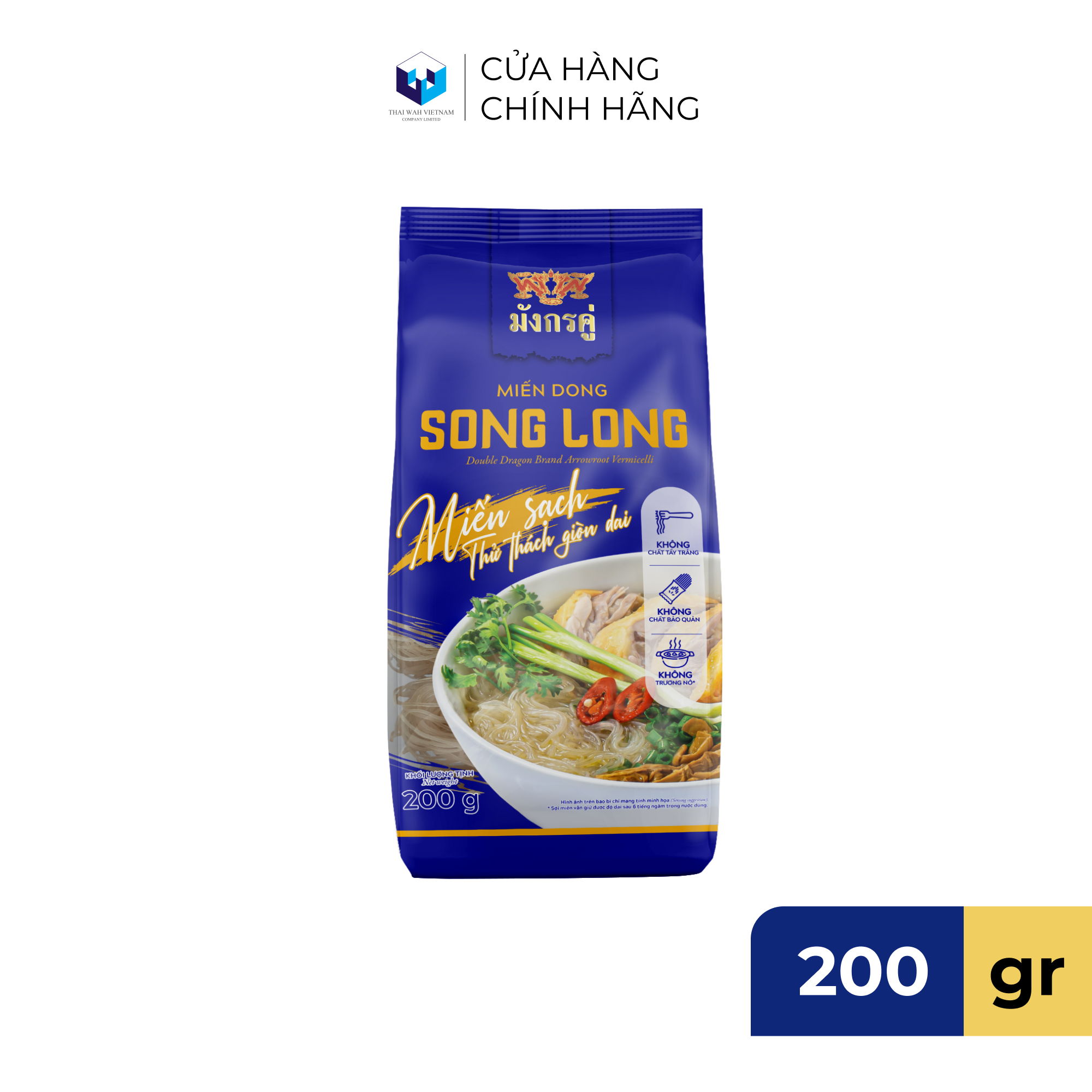 Miến dong Song Long Double Dragon 200g