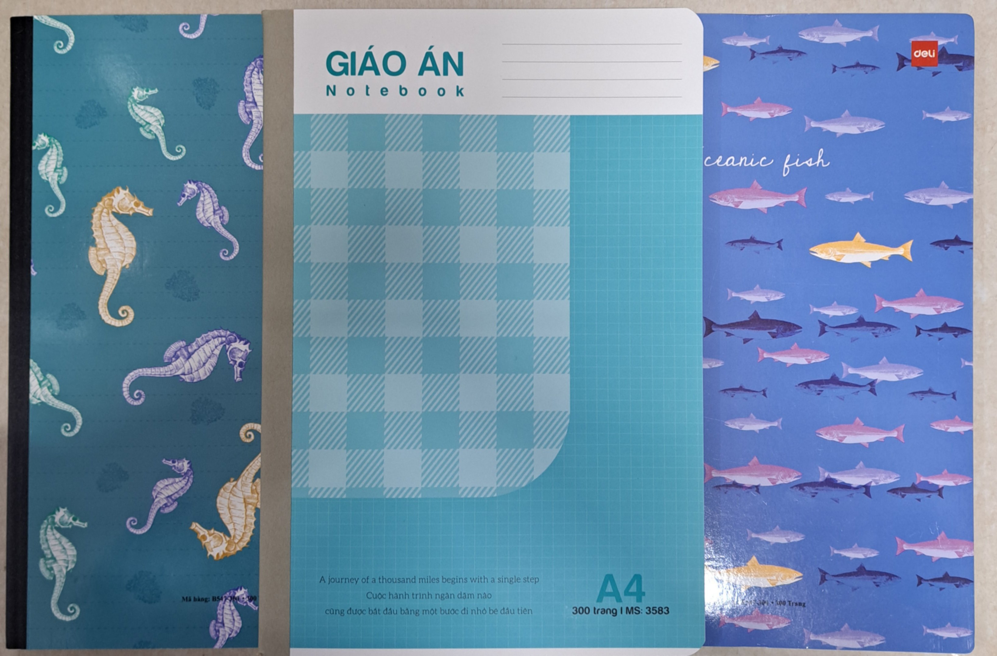 Vở giáo án kẻ ngang deli 300tr CNB547