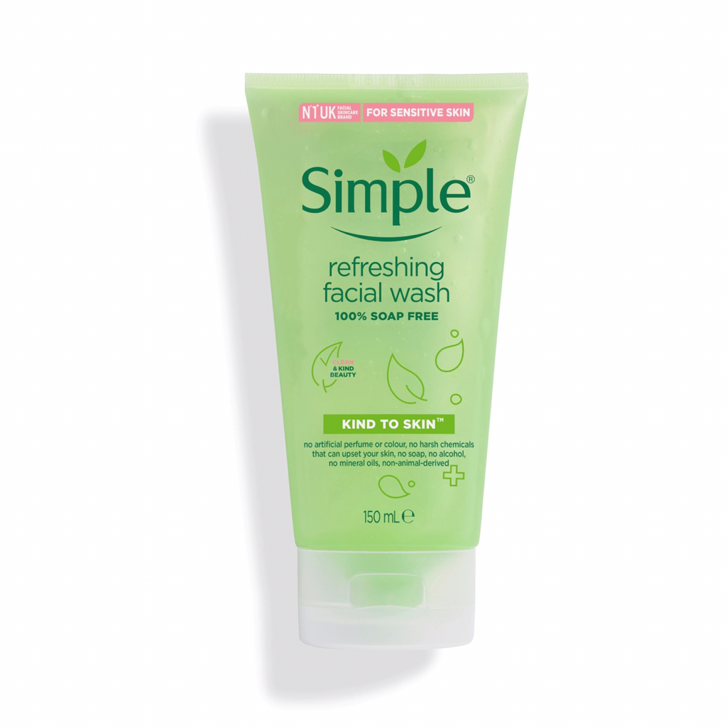 Gell rửa mặt Simple Refreshing dành cho da dầu 150ml