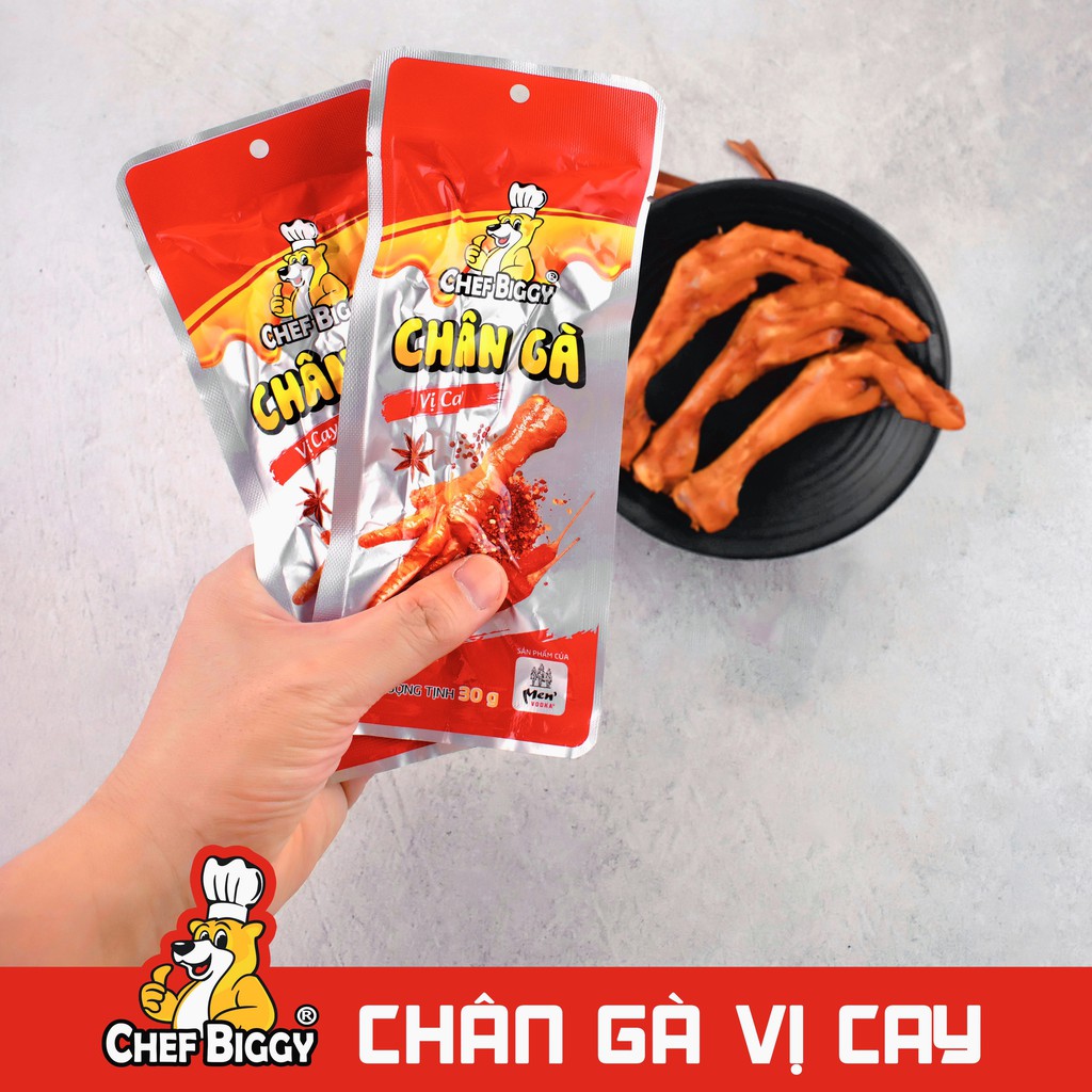 Chân gà vị cay Chef Biggy 30g