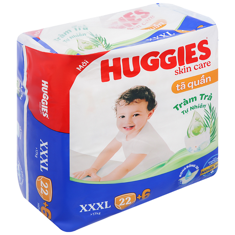 Tã quần Huggies size 3XL 22M trên 25kg