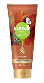 Dầu xả Sunsilk phục hồi dầu dừa cỏ mực 330ml