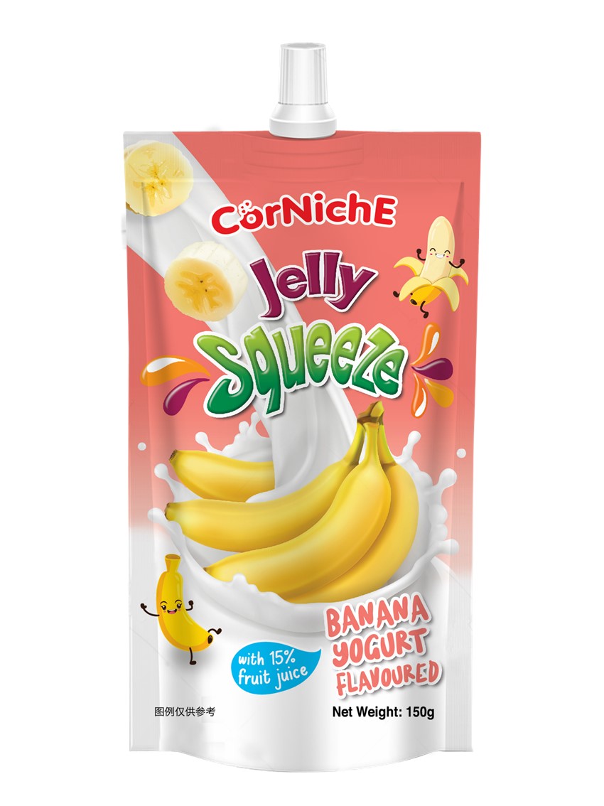 Thạch Yogurt vị chuối Corniche Malaysia 150g